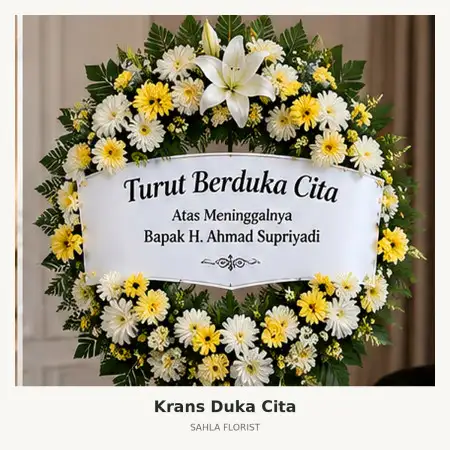 Krans Bunga Duka Gajahmada Semarang